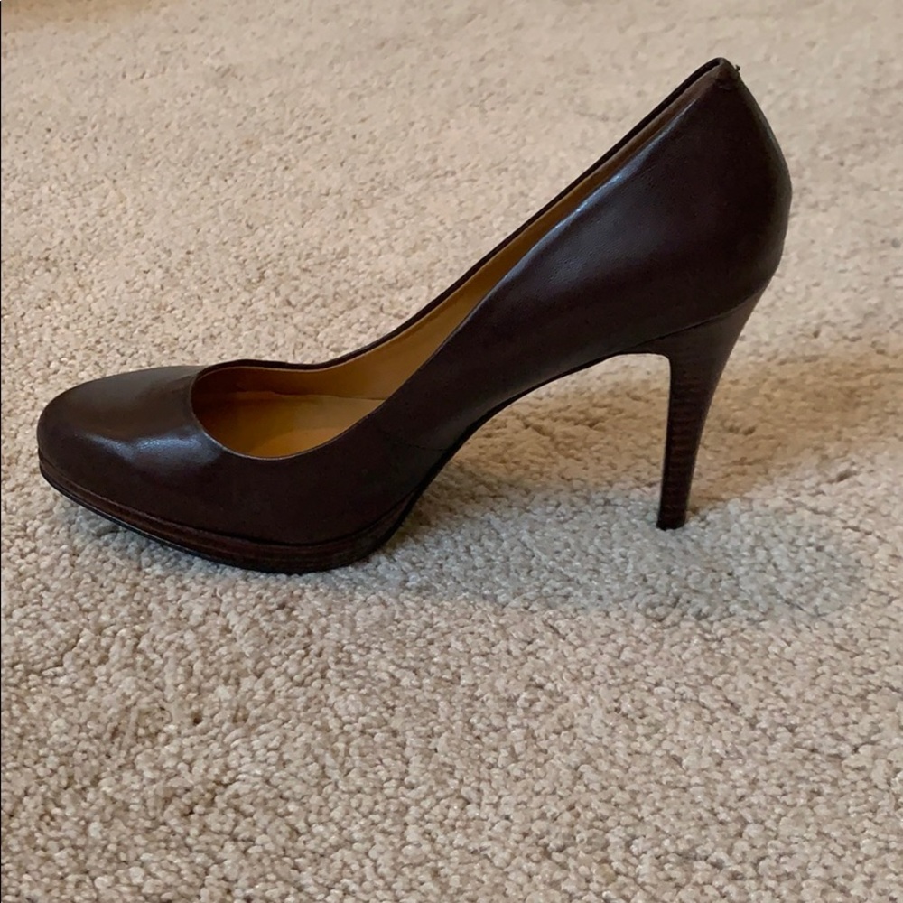 Brown Nine West Pumps - Picture 2 of 3